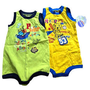 Bundle of 2 Babies R US 6-9 month Rompers